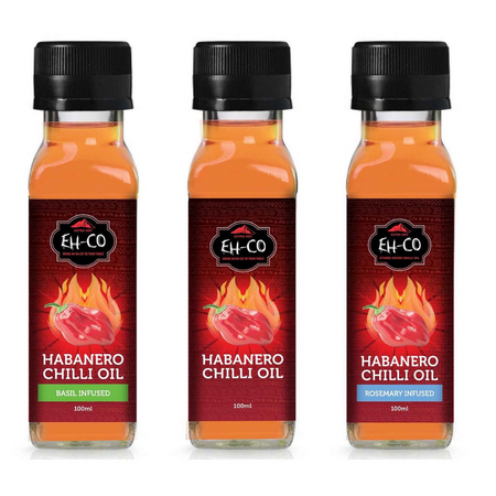 3-Pack Premium Habanero Chilli Oil | 100ML - Etinde House Company Ltd.